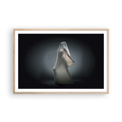 Póster en marco roble claro - Deseos ocultos - 91x61 cm