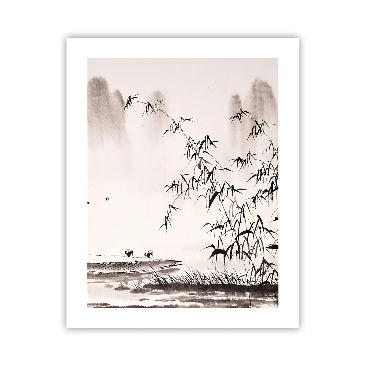 Póster - El silencio de los arrozales - 40x50 cm