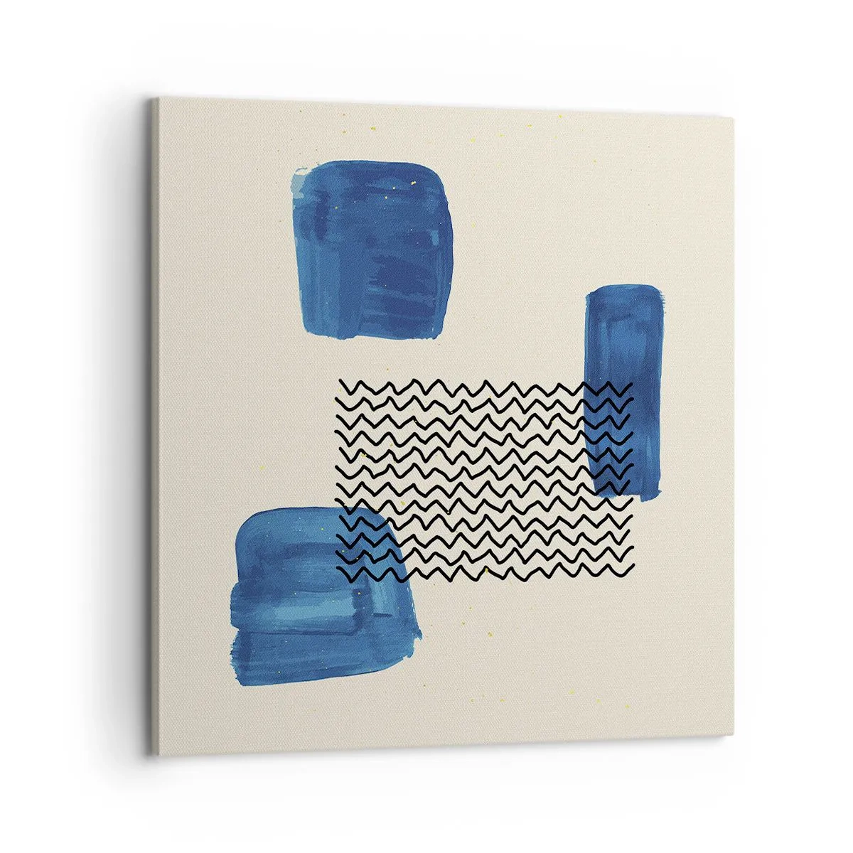 Cuadro sobre lienzo - Impresión de Imagen - Un cuarteto abstracto - 60x60 cm