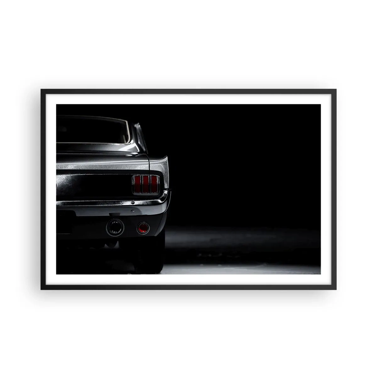 Póster en marco negro - El encanto de los clásicos - 91x61 cm