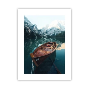 Póster - Como pintado en cristal - 30x40 cm