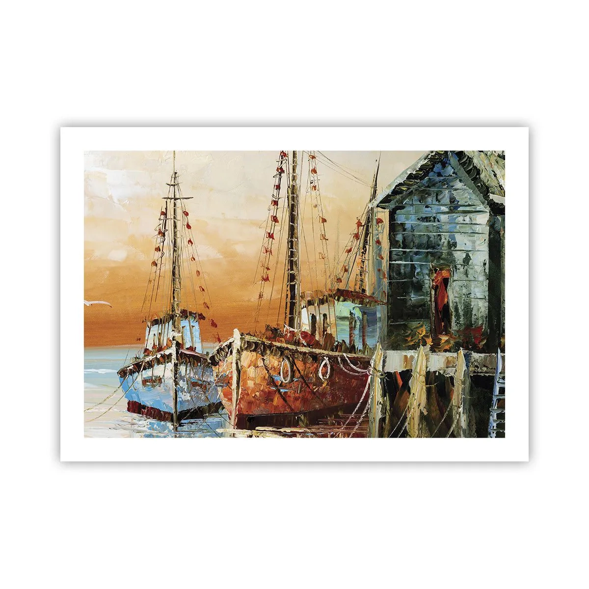 Póster - Regreso pacífico - 70x50 cm