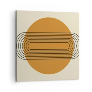 Cuadro sobre lienzo - Impresión de Imagen - El plan perfecto - 60x60 cm