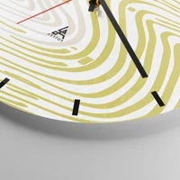 Esfera sin numeración, con rayas