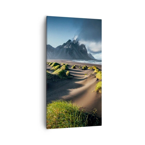 Cuadro sobre lienzo - Impresión de Imagen - Armonía de los elementos - 55x100 cm