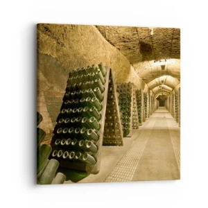 Cuadro sobre lienzo - Impresión de Imagen - El nacimiento del gusto - 30x30 cm