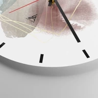 Esfera sin numeración, con rayas