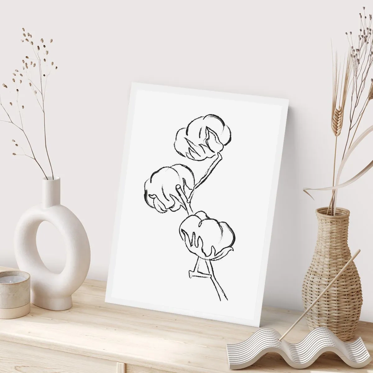 Póster - Plumón de algodón - 70x100 cm