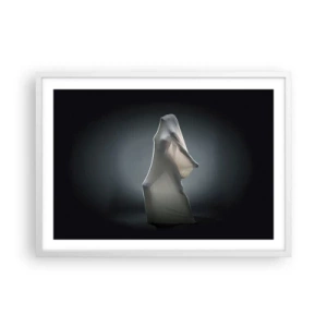 Póster en marco blanco - Deseos ocultos - 70x50 cm