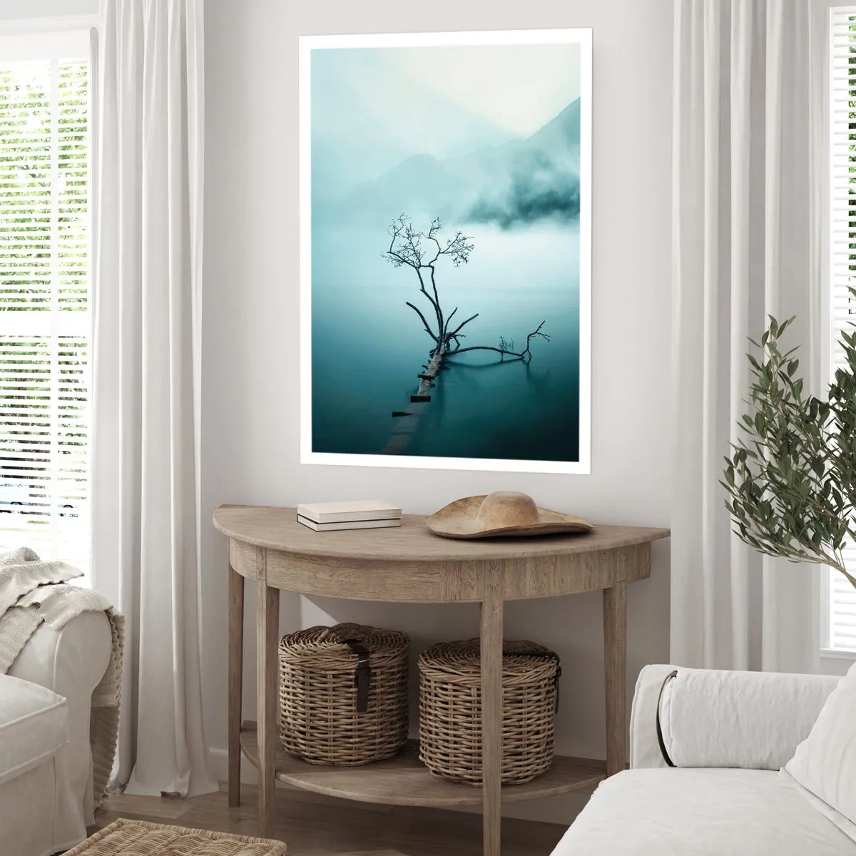 Póster - Fuera del agua y de la niebla - 70x100 cm