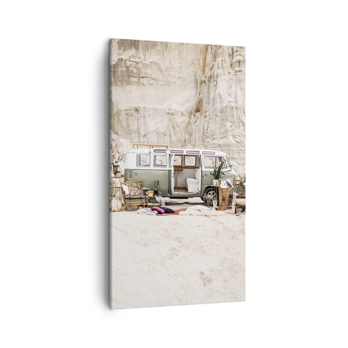 Cuadro sobre lienzo - Impresión de Imagen - Hora de empezar el viaje - 45x80 cm