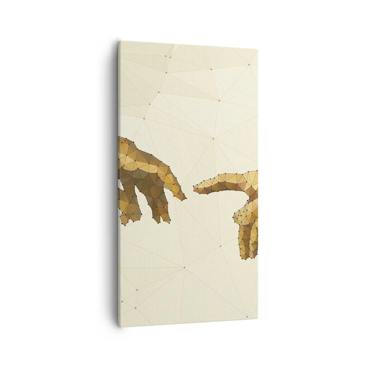 Cuadro sobre lienzo - Impresión de Imagen - Geometría divina - 55x100 cm