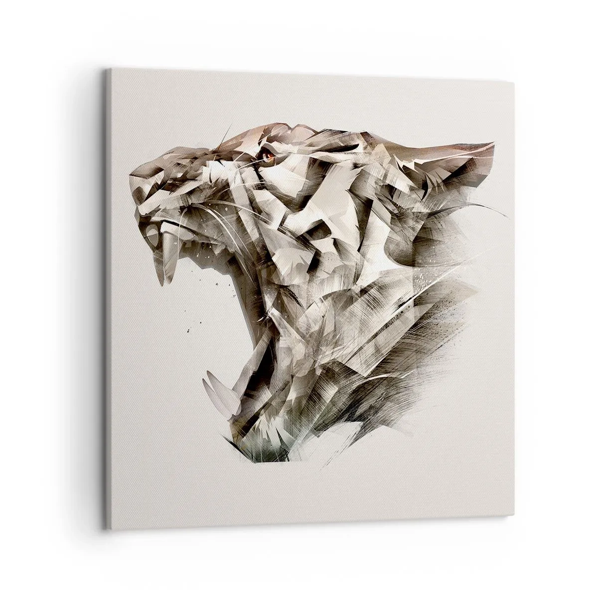 Cuadro sobre lienzo - Impresión de Imagen - Ya sabes quién manda - 50x50 cm