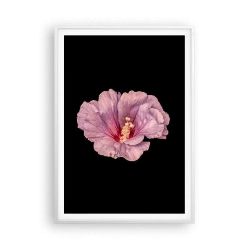 Póster en marco blanco - Directo al corazón - 70x100 cm