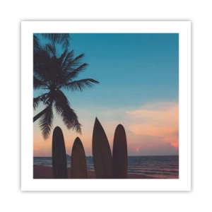 Póster - Mañana también disfrutaremos - 50x50 cm