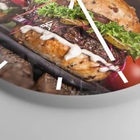 Esfera sin numeración, con rayas