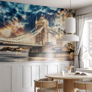 Fotomural Premium Canvas - Un monumento a un imperio victoriano - Ciudad, Londres, Arquitectura - 250x175 cm