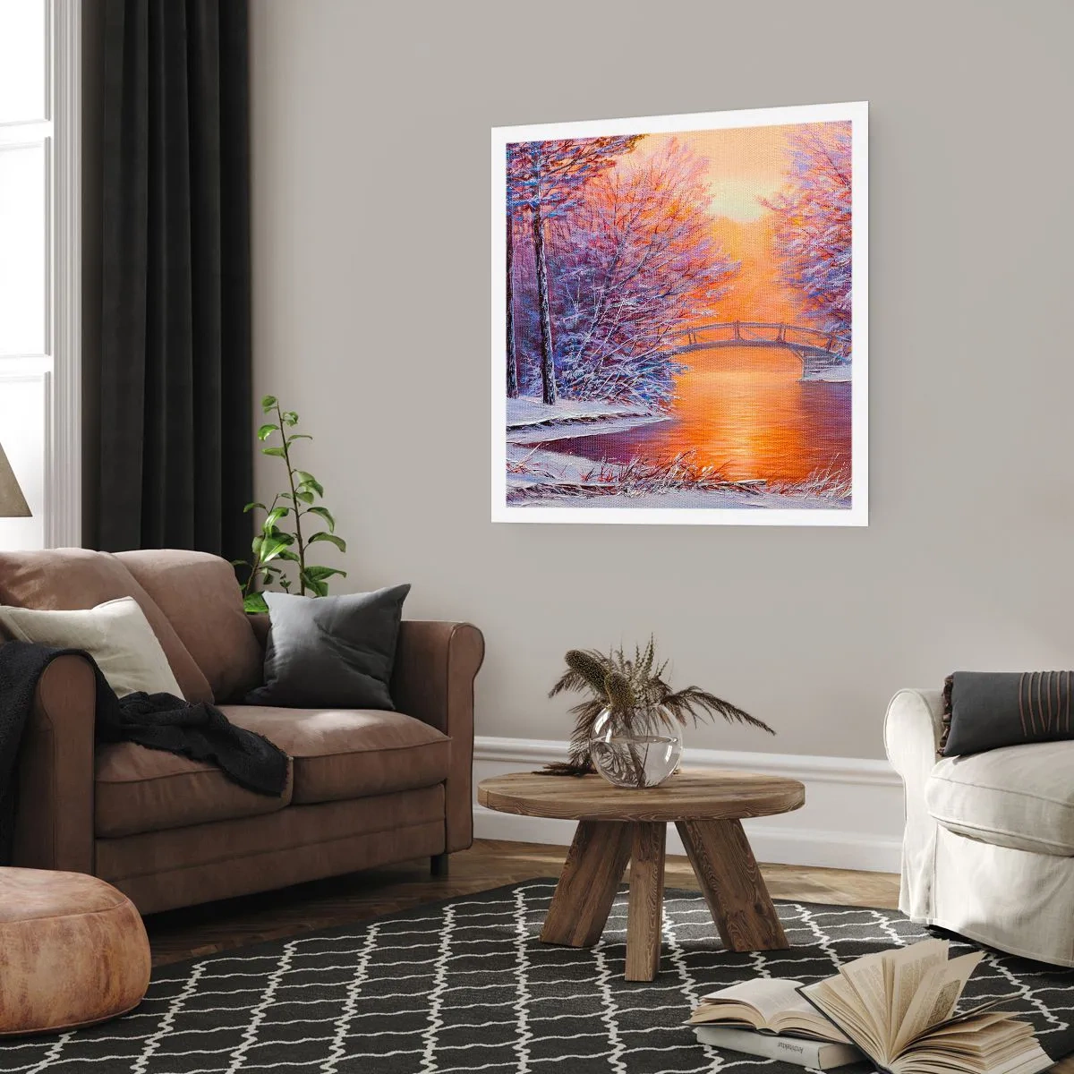 Póster - Reunámonos aquí - 50x50 cm