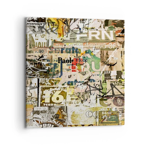 Cuadro sobre lienzo - Impresión de Imagen - Oh, está sucediendo... - 70x70 cm