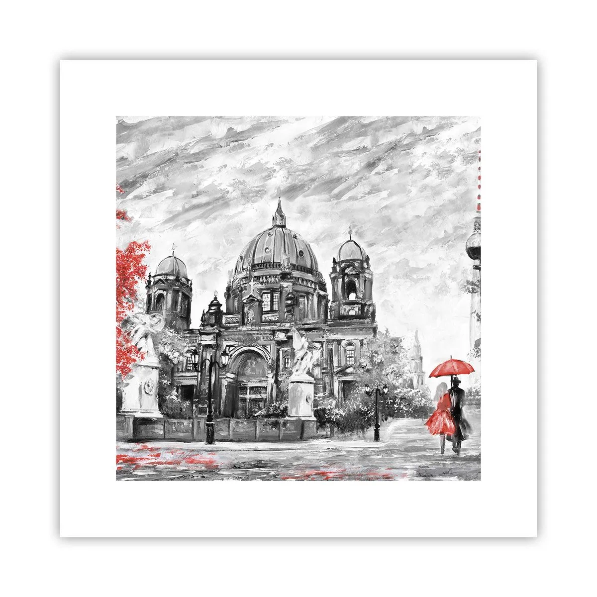 Póster - Reunión en Berlín - 30x30 cm