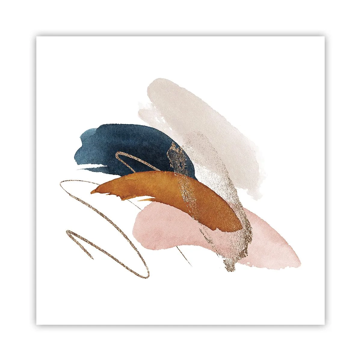 Póster - Composición alada - 60x60 cm