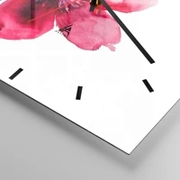 Esfera sin numeración, con rayas