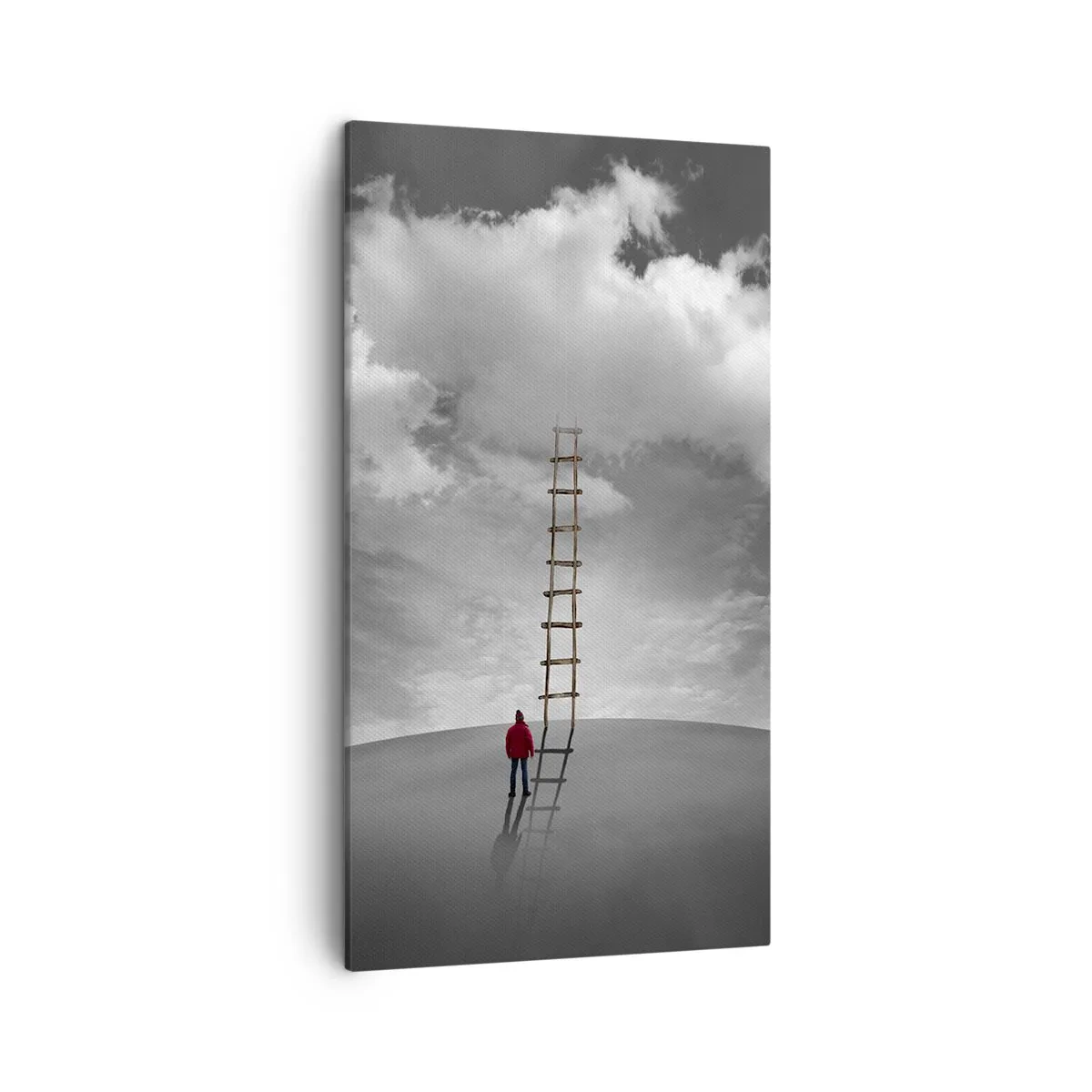 Cuadro sobre lienzo - Impresión de Imagen - Todo es posible - 45x80 cm