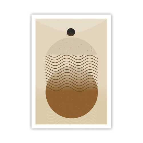 Póster - Sobre el origen de las figuras geométricas - 70x100 cm