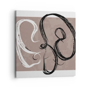 Cuadro sobre lienzo - Impresión de Imagen - Composición: la búsqueda de la plenitud - 70x70 cm