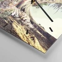 Esfera sin numeración, con rayas