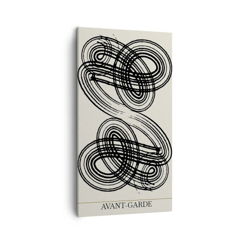 Cuadro sobre lienzo - Impresión de Imagen - Salió espontáneamente - 45x80 cm