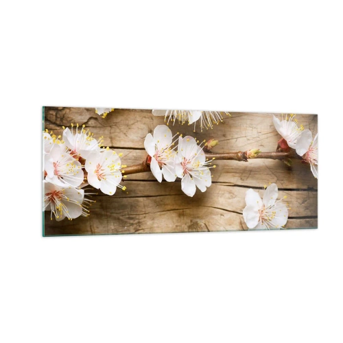 Cuadro sobre vidrio - Impresiones sobre Vidrio - Se acerca la primavera - 100x40 cm