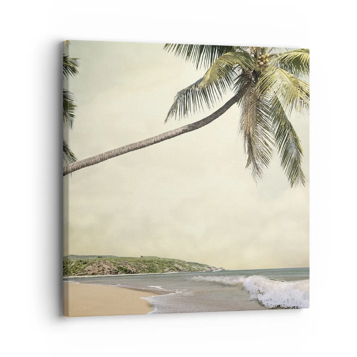 Cuadro sobre lienzo - Impresión de Imagen - Sueño tropical - 30x30 cm