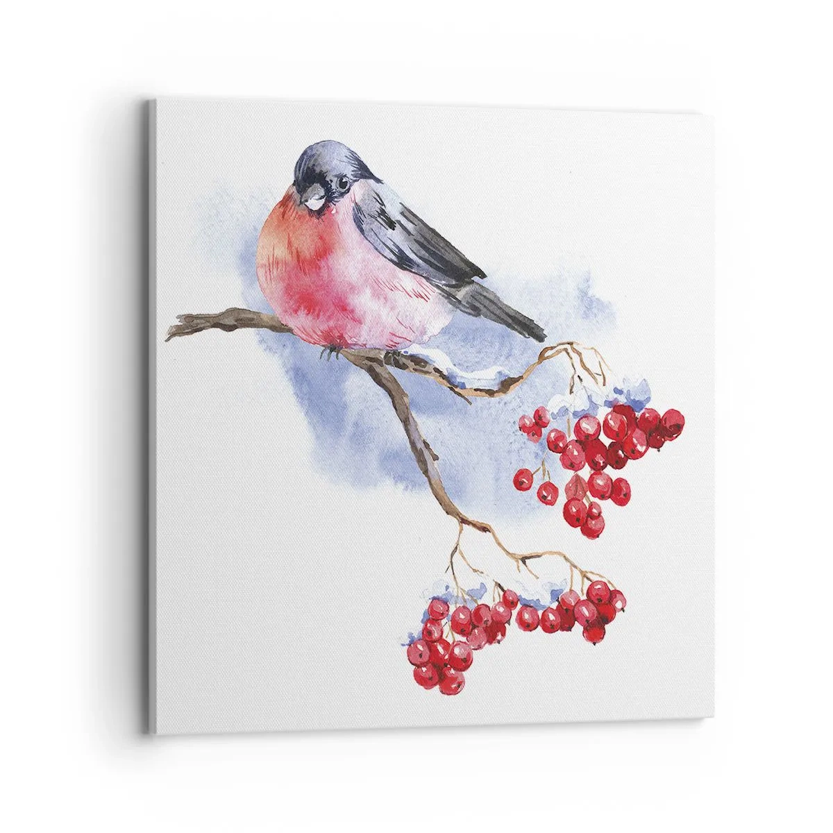 Cuadro sobre lienzo - Impresión de Imagen - Invierno en color - 70x70 cm