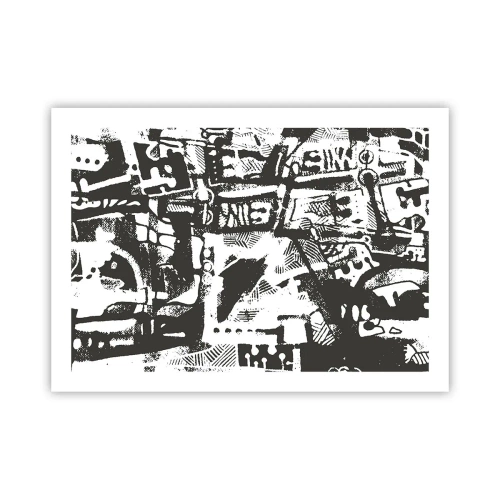 Póster - ¿Orden o caos? - 70x50 cm