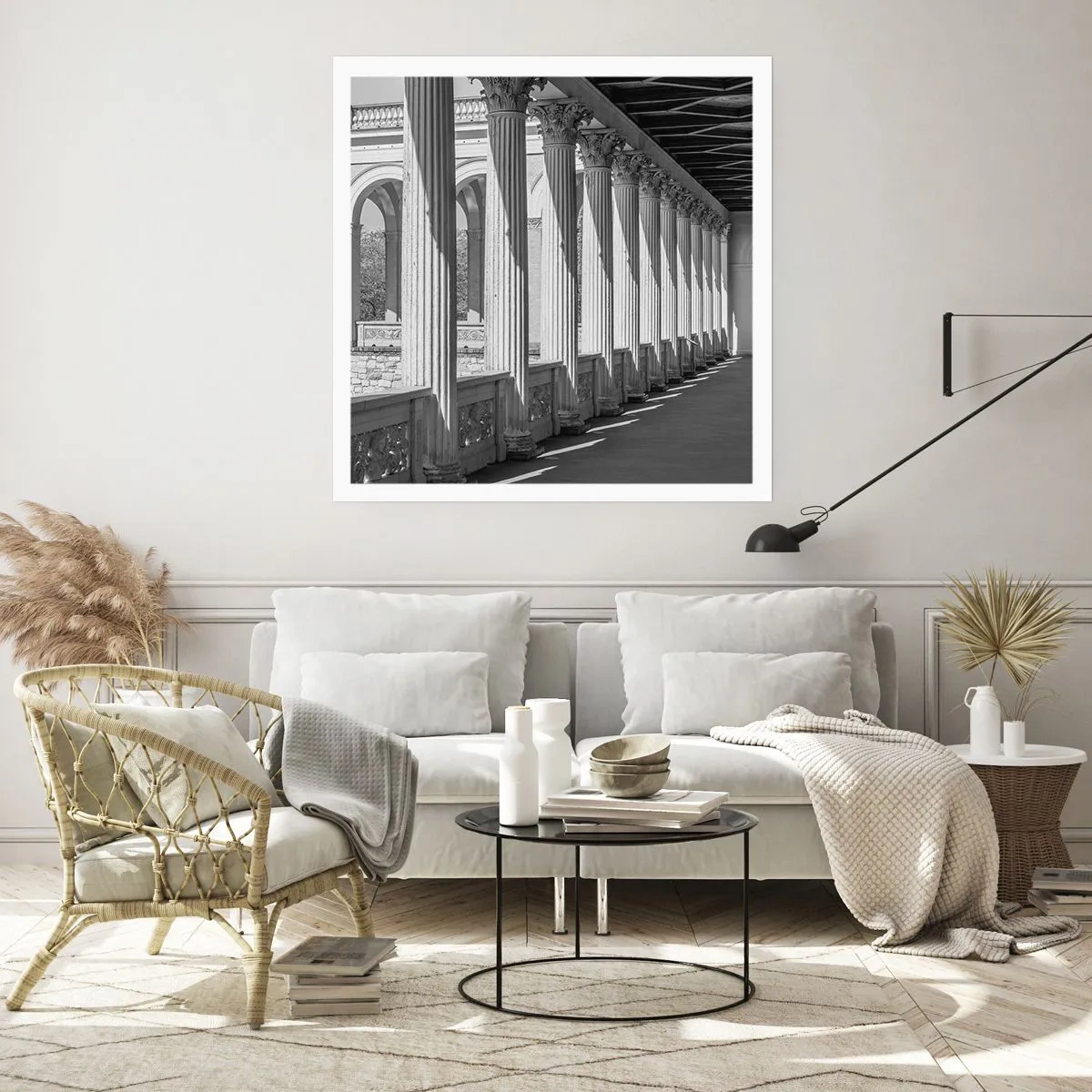 Póster - Galería soleada - 60x60 cm