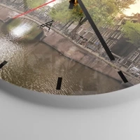 Esfera sin numeración, con rayas