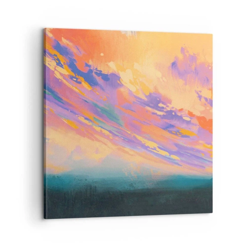Cuadro sobre lienzo - Impresión de Imagen - Fuerza de atracción - 60x60 cm