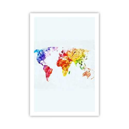 Póster - Todos los colores del mundo - 61x91 cm