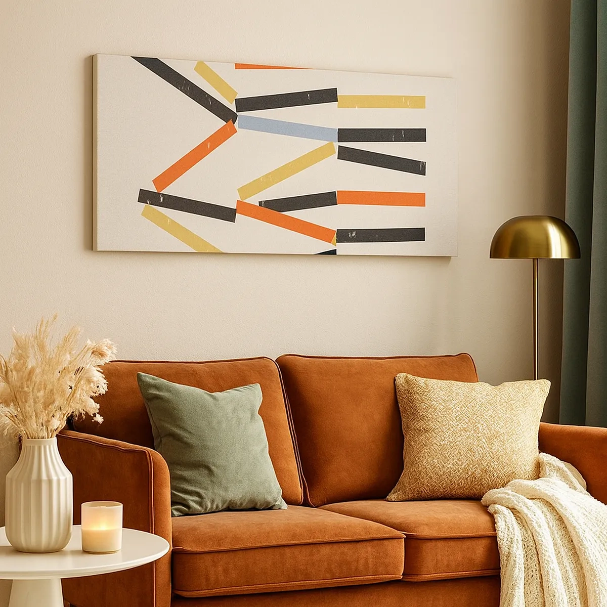 Cuadro sobre lienzo - Impresión de Imagen - Composición horizontal - 30x30 cm