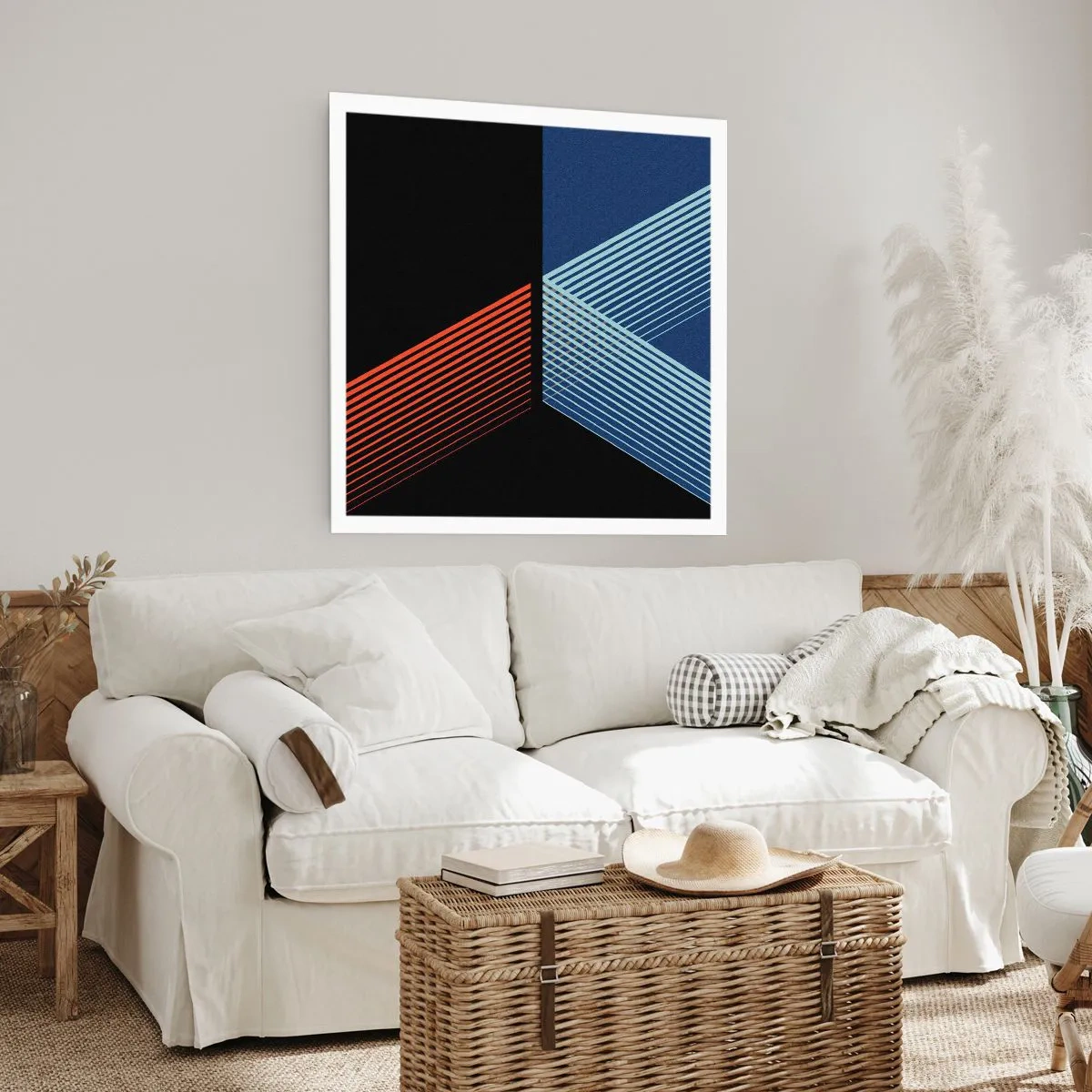 Póster - La rectitud - 40x40 cm