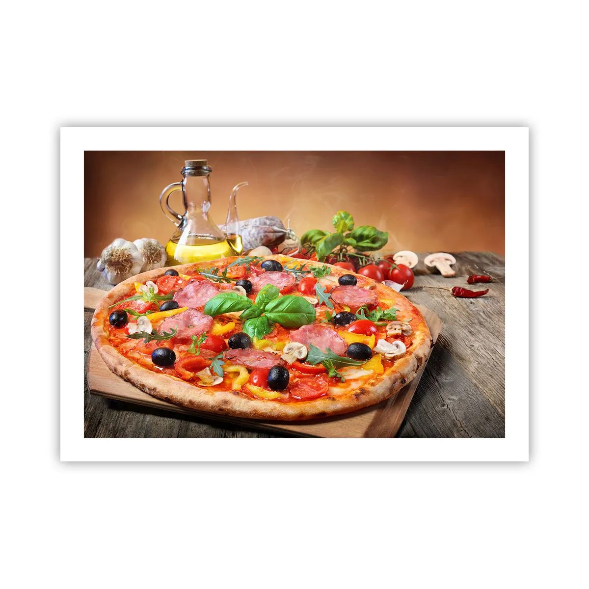Póster - Con un verdadero sabor italiano - 70x50 cm