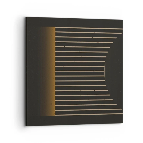 Cuadro sobre lienzo - Impresión de Imagen - Explorar la oscuridad - 70x70 cm