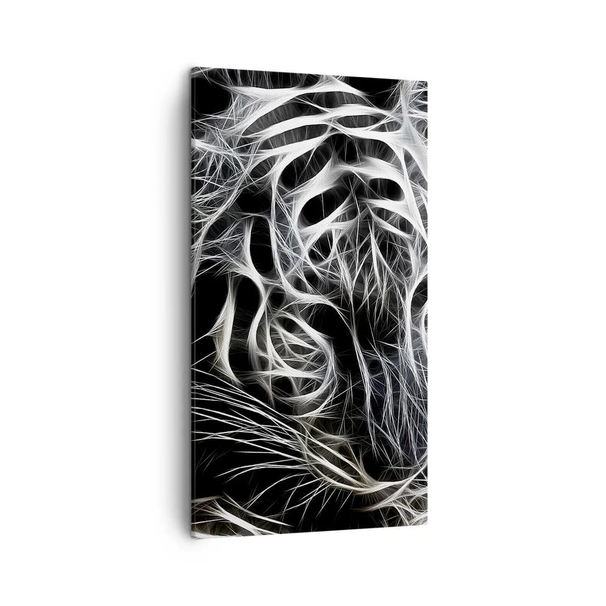 Cuadro sobre lienzo - Impresión de Imagen - Un estudio sobre la ligereza felina - 45x80 cm