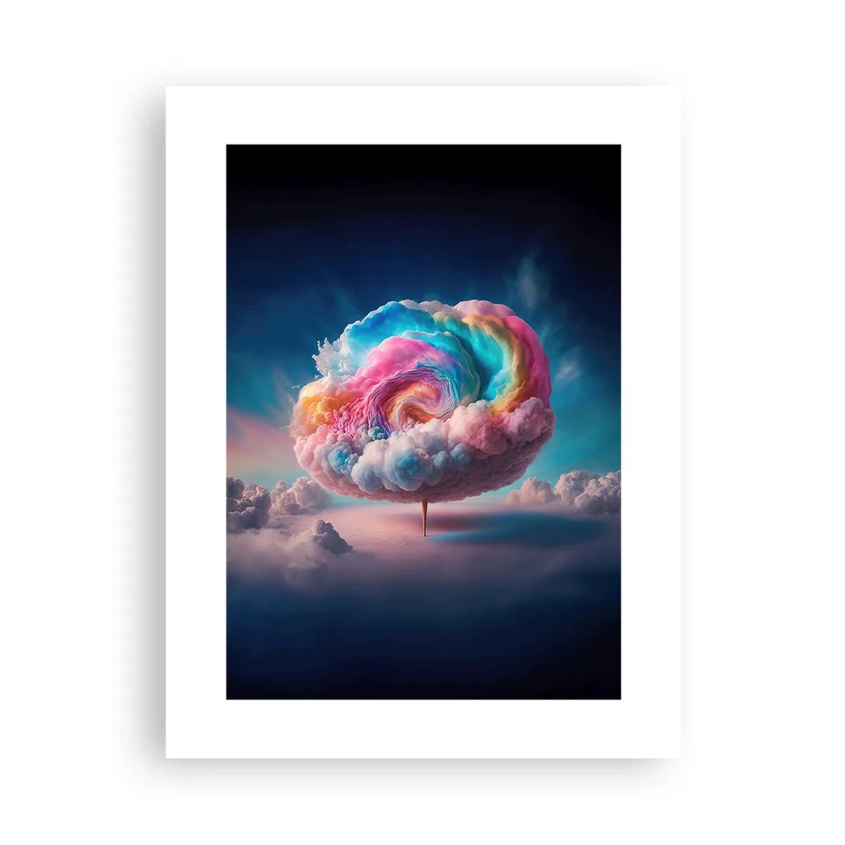 Póster - El sueño de un parque de atracciones - 30x40 cm