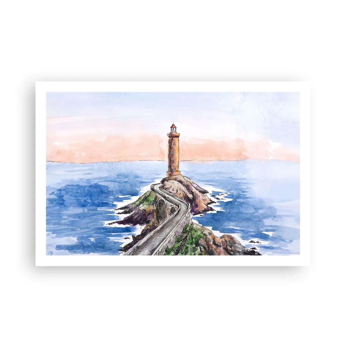 Póster - Frente al mar - 91x61 cm