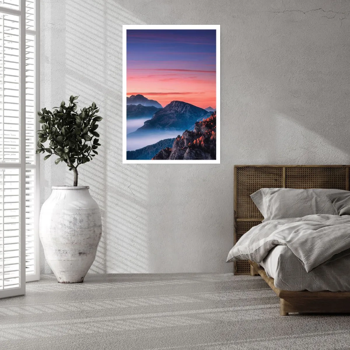 Póster - Sobre los valles - 40x50 cm
