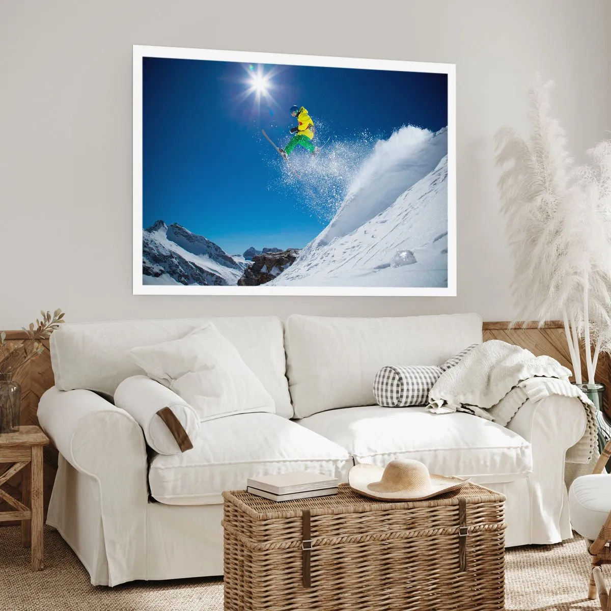 Póster - Bailando con las montañas - 50x40 cm