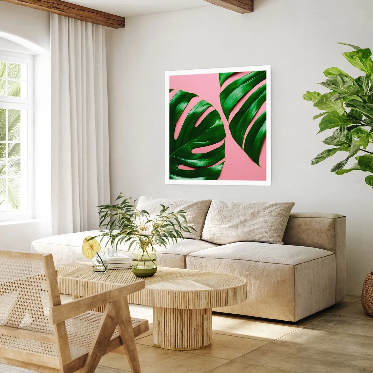 Póster - Cita con el verde - 30x30 cm