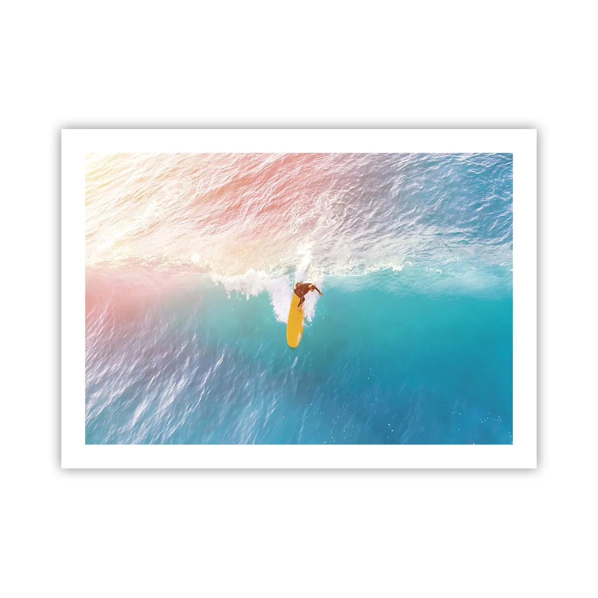 Póster - Jinete del océano - 70x50 cm